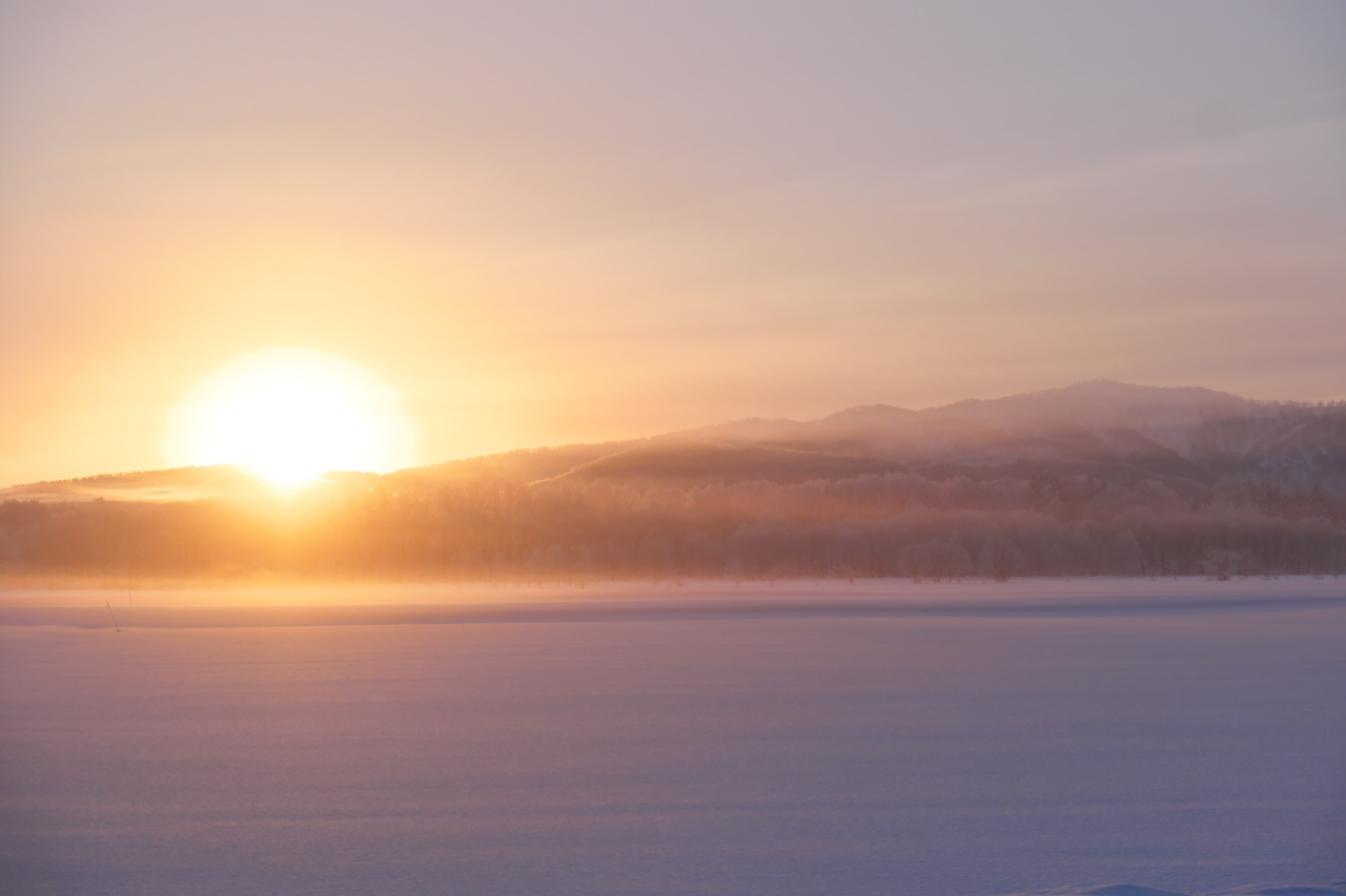 幌加内町の日の出